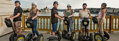 Budapest on segway, Castle view